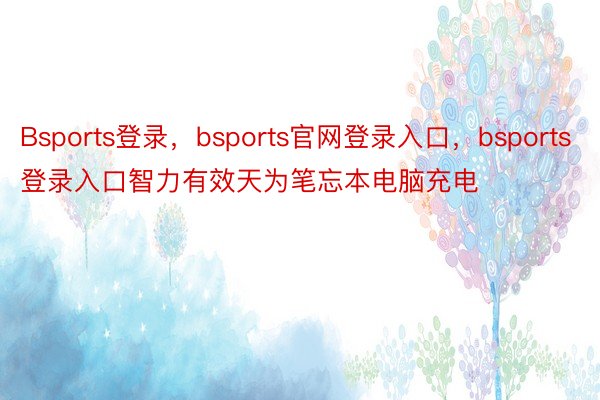 Bsports登录，bsports官网登录入口，bsports登录入口智力有效天为笔忘本电脑充电